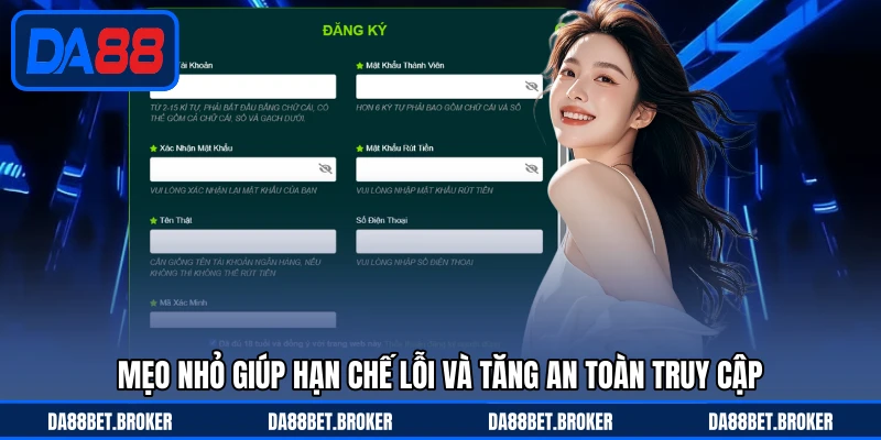 Đăng Ký DA88 - Mở Tài Khoản Nhanh Để Bắt Đầu Trải Nghiệm - QEXIN.INFO