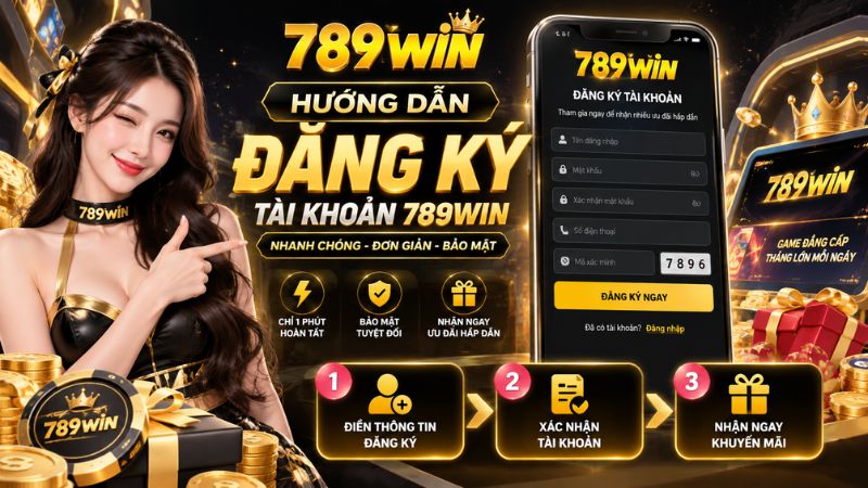 Hướng Dẫn Đăng Ký 789win Nhận 100K Tân Thủ | Link Chuẩn 2026 - QEXIN.INFO