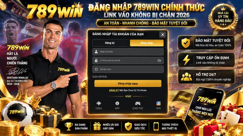 Đăng Nhập 789win Chính Thức | Link Vào Không Bị Chặn 2026 - QEXIN.INFO