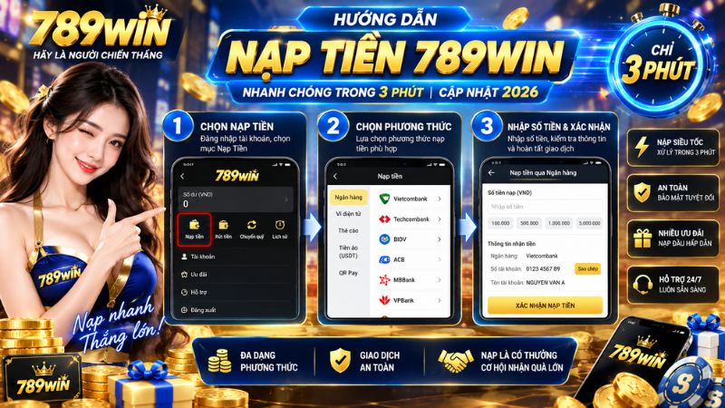 Hướng Dẫn Nạp Tiền 789win Nhanh Chóng | Cập Nhật 2026 - QEXIN.INFO