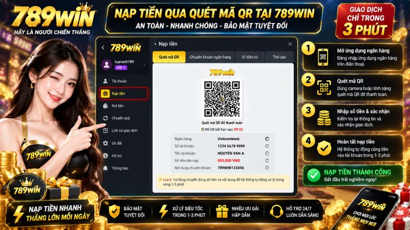 Hướng Dẫn Nạp Tiền 789win Nhanh Chóng | Cập Nhật 2026 - QEXIN.INFO