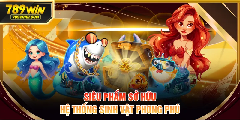 Bắn Cá Cô Tiên - Game Kho Báu Săn Thưởng Đầy Sắc Màu - QEXIN.INFO