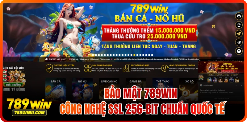 Bảo Mật 789WIN – Công Nghệ SSL 256-bit Chuẩn Quốc Tế - QEXIN.INFO